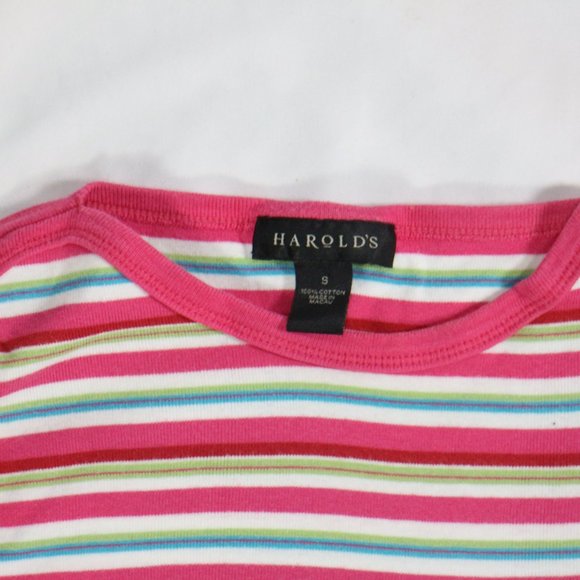 HAROLD'S Multicolor Striped Sleeveless Top Sz Small US - Picture 3 of 11
